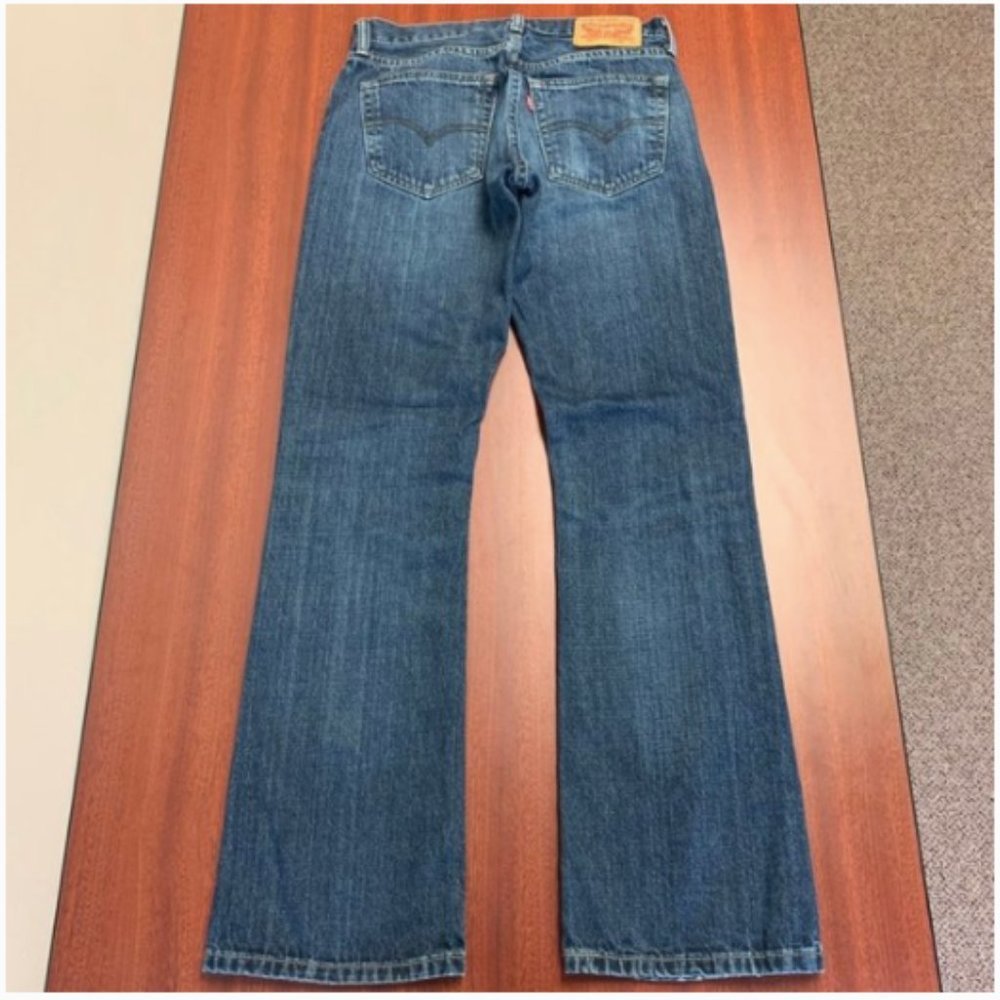 Men's 527 Levi's Boot Cut Jeans - Picture 2 of 7